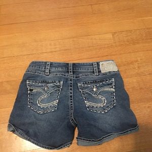 Silver jeans shorts size 30